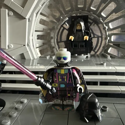 Brickluv 90’s Vader Minifigure and Cape