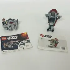 LEGO Star Wars Microfighters 75295 Millennium Falcon & 75344 Boba Fett Starship