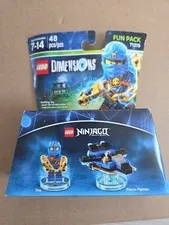 2015 Lego Dimensions Ninjago Jay And Storm Fighter Fun Pack New In The Box