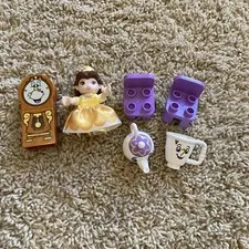 Lego Duplo Disney Figure Belle, Mrs Potts, Chip, Cogswell Beauty & The Beast Lot