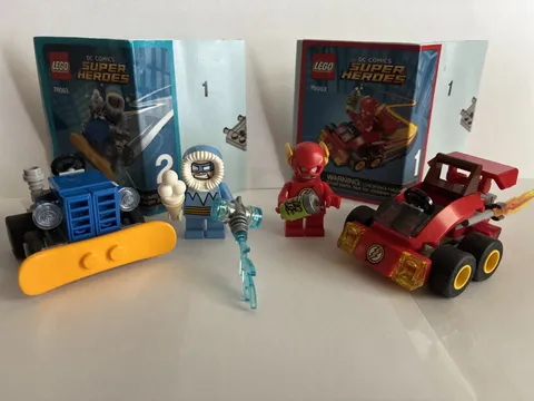 Lego Set 76063 Marvel Super Heros Mighty Micros: Flash Vs. Captain Cold