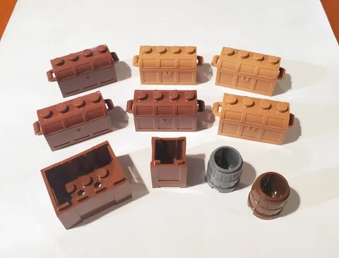 LEGO Treasure Chest and Container lot