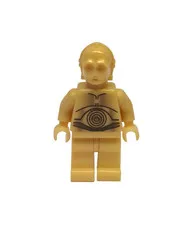 Lego Star Wars Minifigure C-3PO sw0010 from set 10144, 4504, 4475