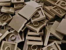 LEGO 💥new💥 100 Count  2x2 Dark Tan Tile