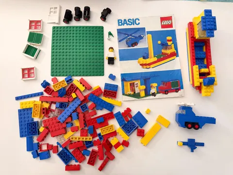 Vintage 1987 Lego Basic Building Set #1615 READ