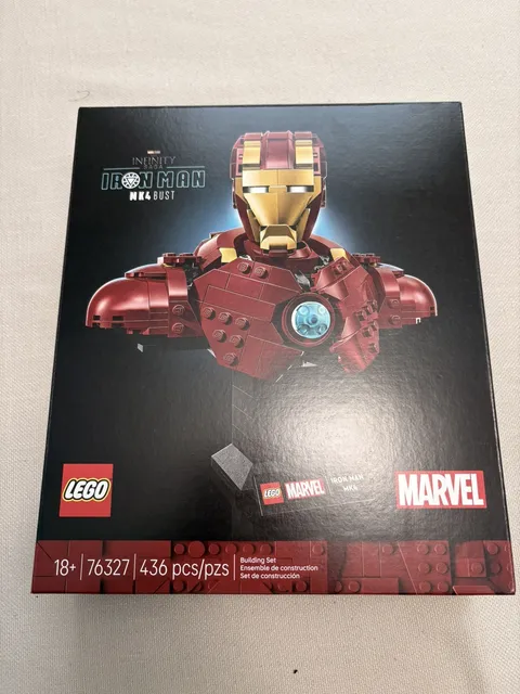 LEGO Marvel Iron Man MK4 Bust 76327 New Sealed