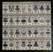 LEGO Star Wars WANTED Tiles 2x4