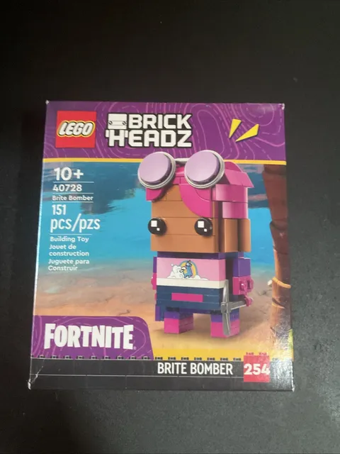 LEGO Brickheadz Fortnite Brite Bomber 40728 New Sealed. Has Some Damages On Box