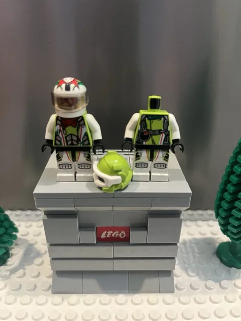 LEGO® World Racers Minifigur Team X-treme Daredevil 3 wr021 And Incomplet wr019
