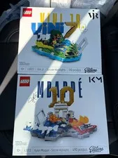 LEGO Editions Kylian Mbappe Soccer Highlights Building Set 43013 43027 Vini Jr