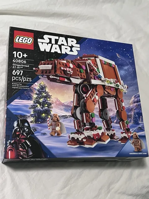 LEGO Star Wars Gingerbread AT-AT 40806 Limited Edition Set 697 pcs 10+