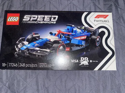 LEGO SPEED CHAMPIONS Visa Cash App Rb Vcarb 01 F1 Race Car 77246 NEW