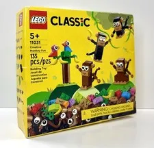 LEGO Classic Creative Monkey Fun #11031 135 Pieces NEW Sealed (Box Damage)