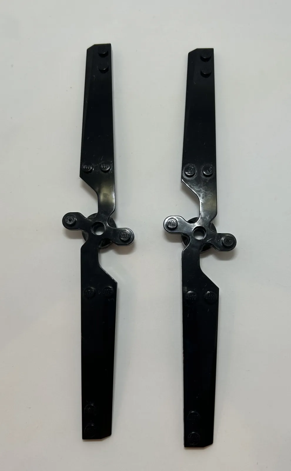 Lego 30644 Black Propeller 2 Blade 4 x 22 x2
