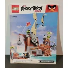 LEGO The Angry Birds Movie Piggy Pirate Ship Set #75825 *Manual Only*