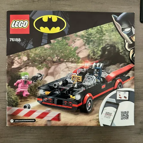 LEGO Batman 76188 Batman Classic TV Series Batmobile Instruction Manual Only!