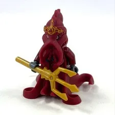 LEGO Atlantis Squid Warrior Minifigure atl007; With Trident