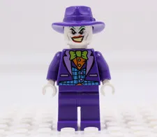 LEGO sh0094 Minifigure Joker Fedora Batman Villain DC Super Heroes 76013 Purple