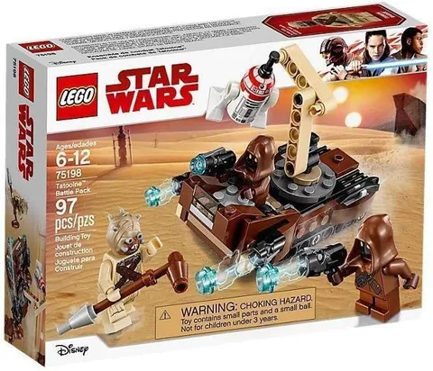 Lego 75198 Star Wars Tatooine Battle Pack New  Sealed!