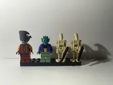 LEGO Star Wars Nute Gunray SW0242 Onaconda Farr SW0241 Minifigures Set 8036