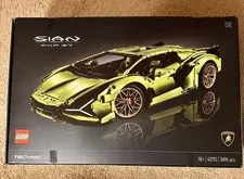 LEGO Technic Lamborghini Sián FKP 37 42115 3696 pcs Complete Set NISB