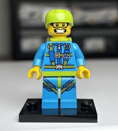 Lego Skydiver Minifigure Collectible Series 10 CMF Complete Sky Diver col10-6