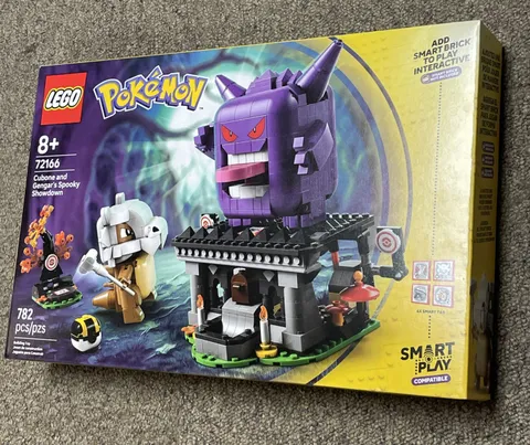 IN HAND NEW LEGO Pokémon SMART Play Cubone & Gengar's Spooky Showdown 72166 2026