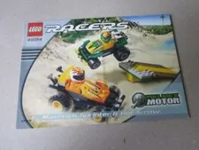 Lego Racers 4594 Building Instructions Instruction Maverick Sprinter & Hot Arrow