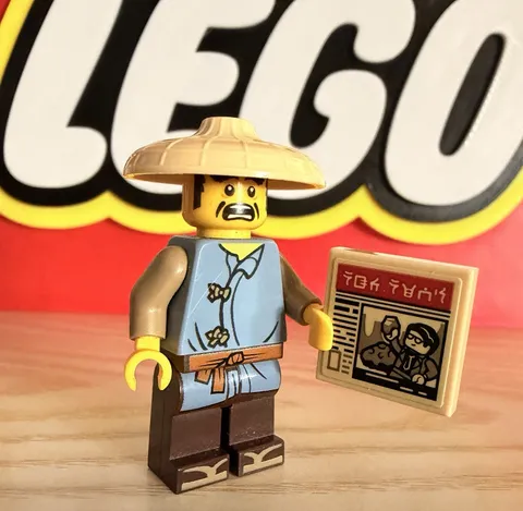 Lego Ninjago Movie Ray Minifigure With Accessory