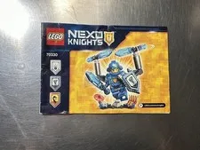 2016 Lego Nexo Knights 70330 Manual Booklet Only  Used Condition
