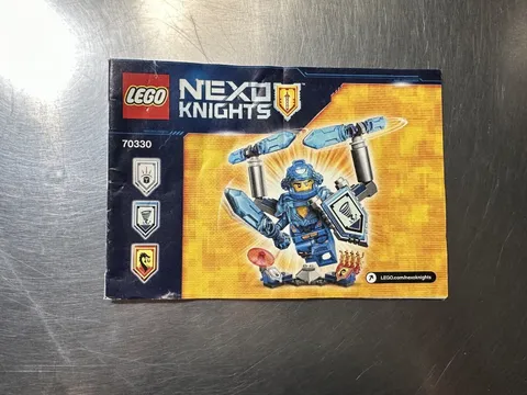 2016 Lego Nexo Knights 70330 Manual Booklet Only  Used Condition