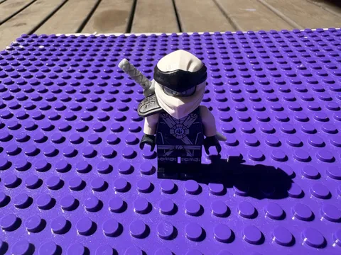 LEGO Minifigure Ninjago Legacy Deepstone Armor Black Robe Zane NJO0635 71738