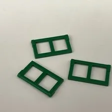 Lego 28961 Green Replacement Parts Pieces Lot of 3