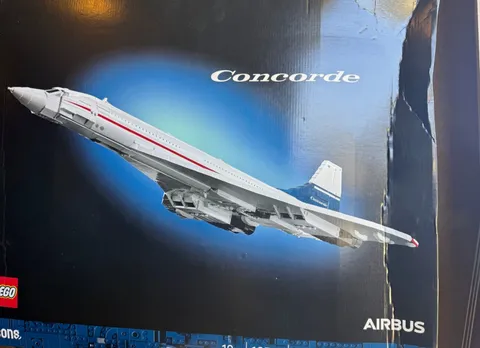 LEGO Icons Concorde 10318 Airbus Complete Set 2083pcs w/ Box