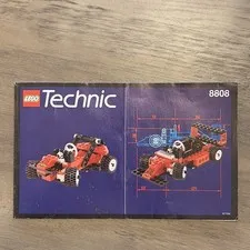 Vintage LEGO  instructions 8808 in great Condition for year