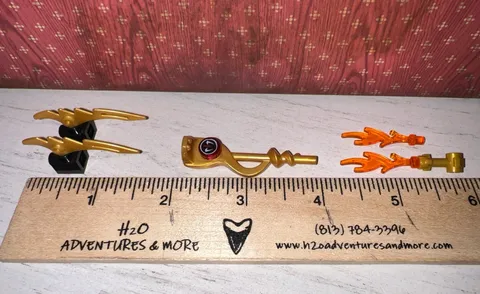Lego Replacement Pieces For Ninjago Serpent Staff & Crescent Blade (035)