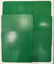 LEGO Duplo Large Green  15" x 15" Base Plate  24 x 24 Dot Lot of 6