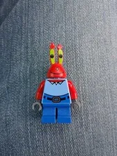 LEGO Mr Krabs Minifigure SpongeBob SquarePants 3825 bob005 CMF Lot Rare Retired 