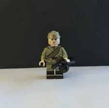 LEGO ww2 Soviet Soldier minifigure custom pad printed