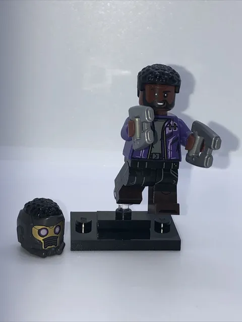 Lego Marvel CMF T'Challa Star-Lord Minifigure 71031 New What if?