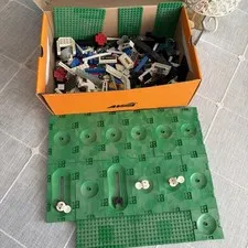 Vintage 2000s LEGO Sports Soccer Bulk Lot Stadium Pitch Plates Adidas