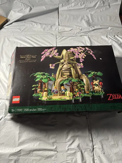 LEGO The Legend of Zelda: Great Deku Tree 2-In-1 (77092) Open Box Sealed Bags