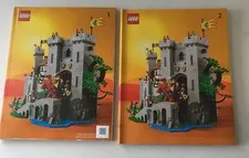 NEW LEGO 10305  MANUAL ONLY Lion Knights Castle BOTH BOOKS IN White ENVELOPE