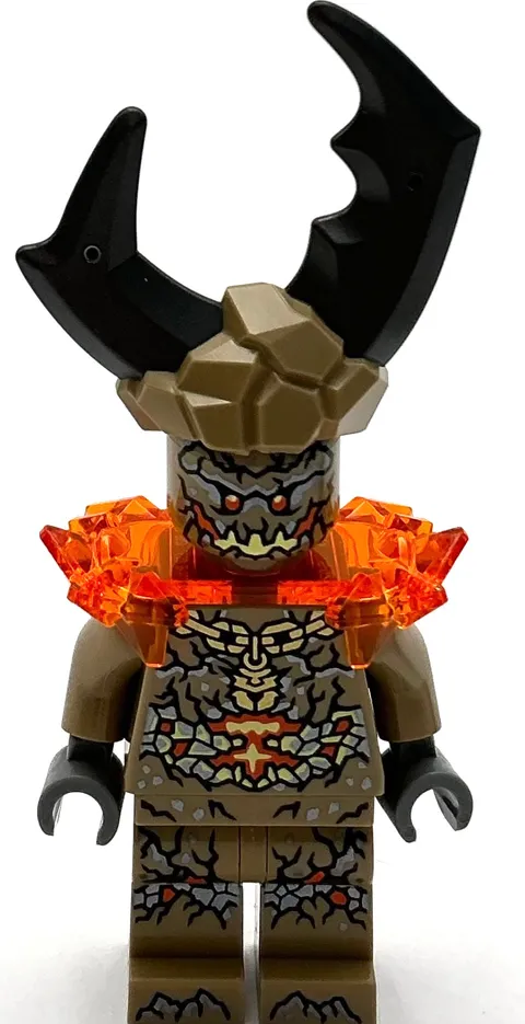 Lego New Ninjago Minifigure Earth Monster Horn Dragons Rising Season 4 Fig