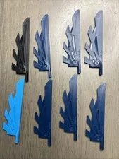 LEGO 11091 Dark Blue Black Azure Wing 9L with Stylized Feathers 8 Pieces Chima