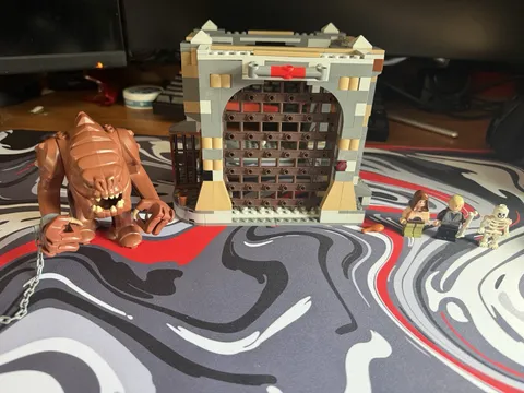 LEGO Star Wars Rancor Pit 99% Complete MISSING GAMORREAN GAURD  