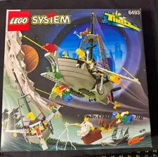 VTG LEGO System 6493 Time Cruisers Flying Time Vessel New Sealed 1996 Rare Set