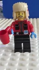 LEGO City Arctic Photographer Biologist Minifigure CTY0905 60191 60194