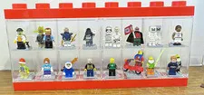 Lego Minifigures lot W/Display Case 20 minifigures