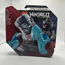 LEGO NINJAGO Epic Battle Set Zane vs. Nindroid 71731 Building Kit 57 Pcs Age 6+